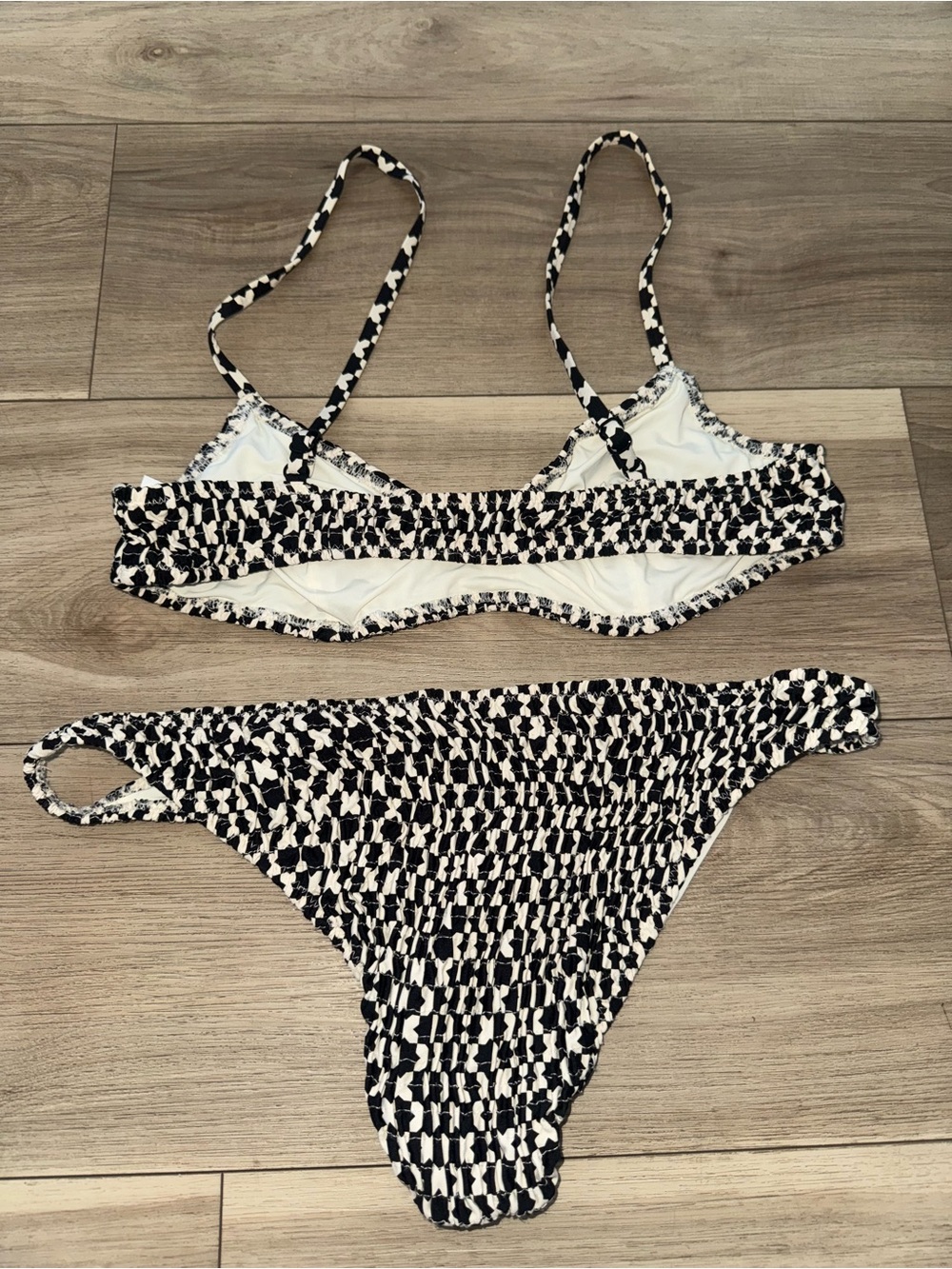 Solid & Striped Bikini Set - Picture 3 of 4